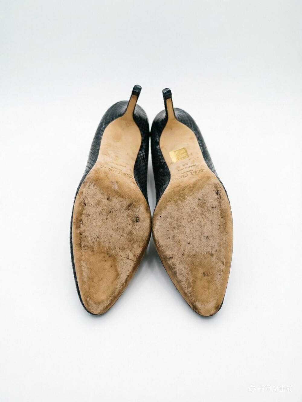 Jimmy Choo  python pointed toe pumps - Picture 9 of 10